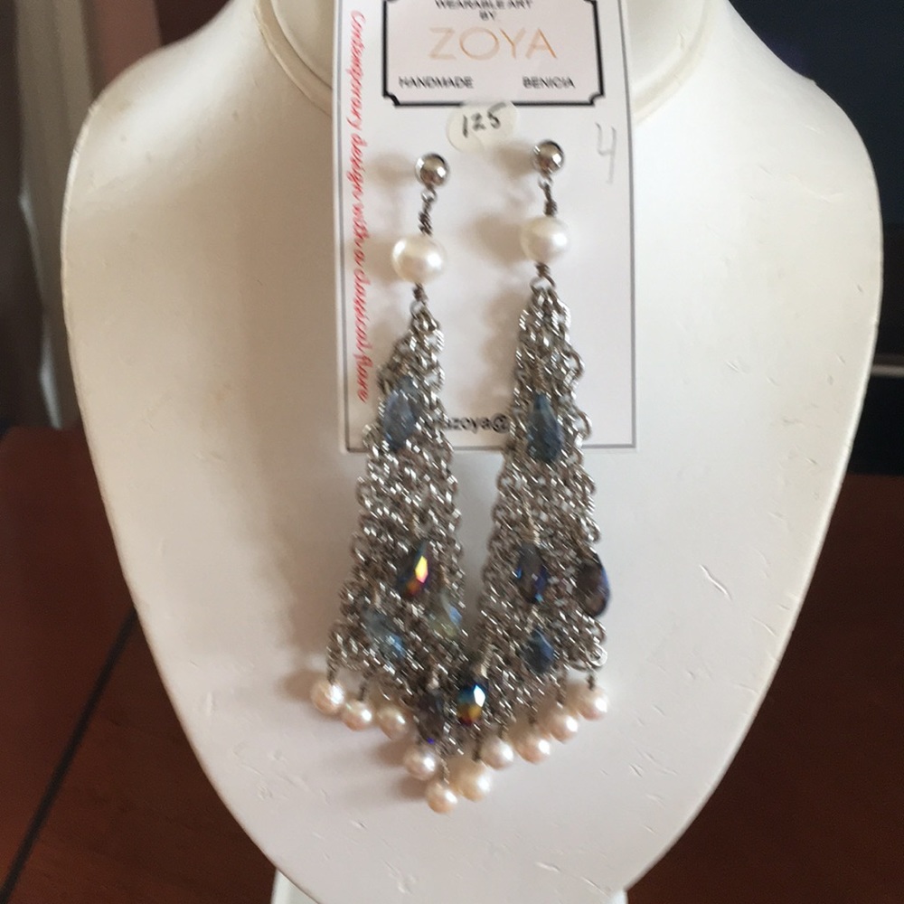 Chandelier Earrings one of a kind hand made